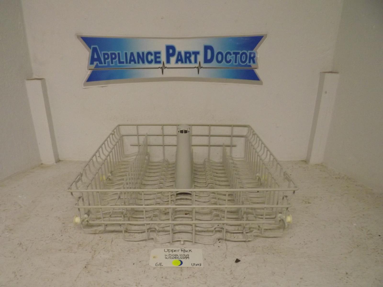 GE Dishwasher WD28X10369 WD28X0259 Upper Rack Used GE Dishwasher WD28X10369 WD28X0259 Upper Rack Used